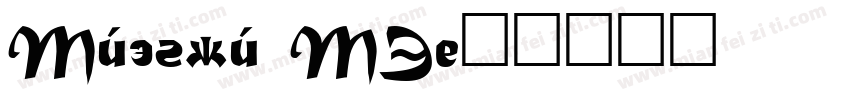 Matura MT字体转换